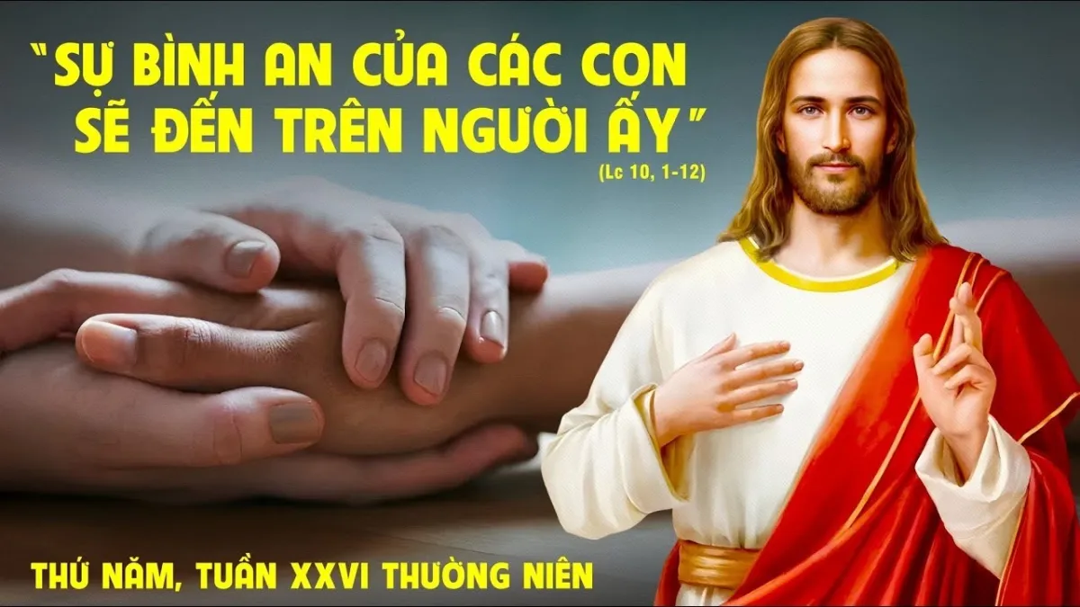 LỜI CHÚA NGÀY 1 - 10 THỨ 5 TUẦN 26 THƯỜNG NIÊN. PM.CAO HUY HOÀNG, ĐỨC TRỌNG
