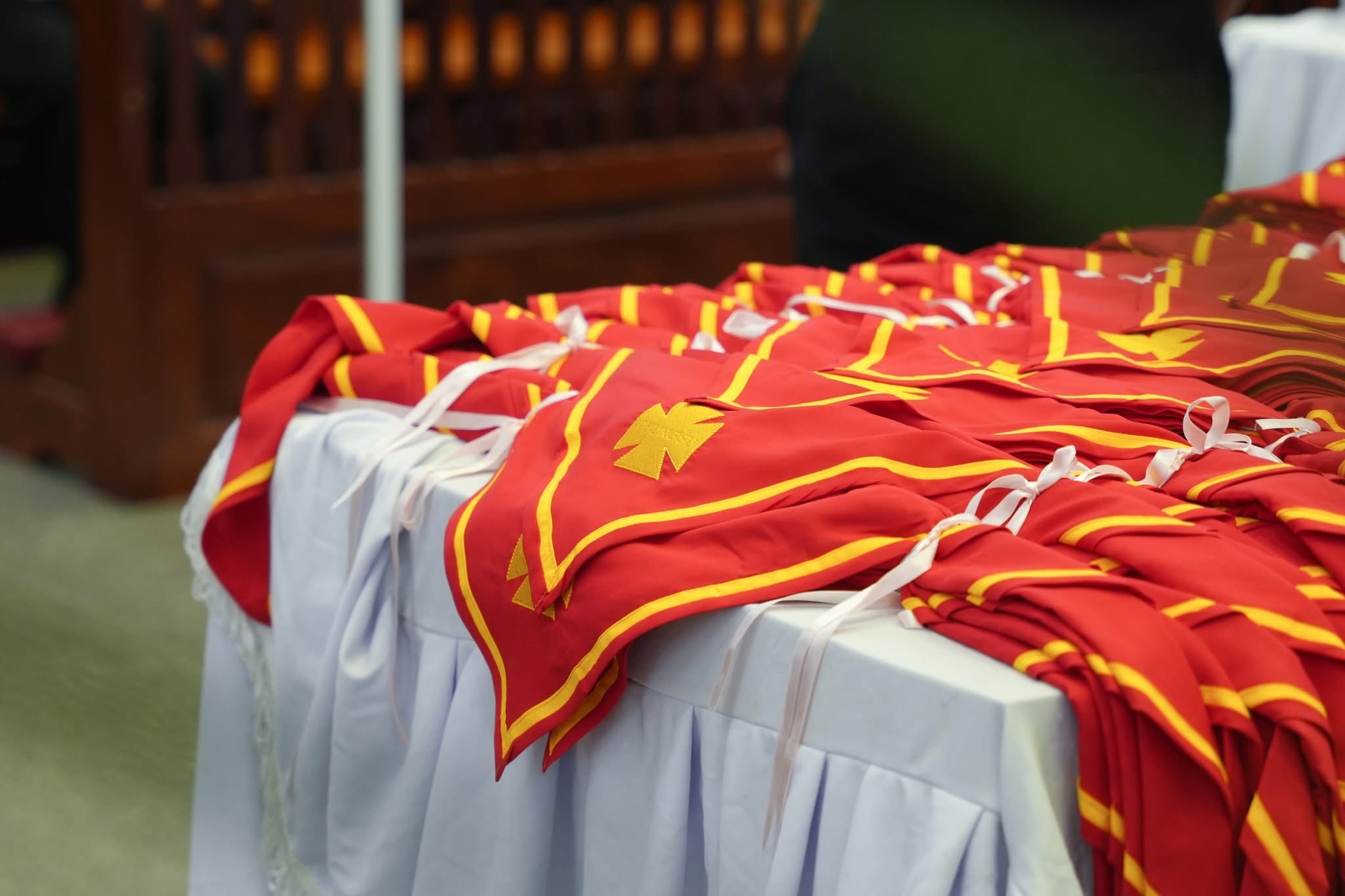 THÁNH LỄ TRAO KHĂN HUYNH TRƯỞNG GIÁO PHẬN THÁI BÌNH