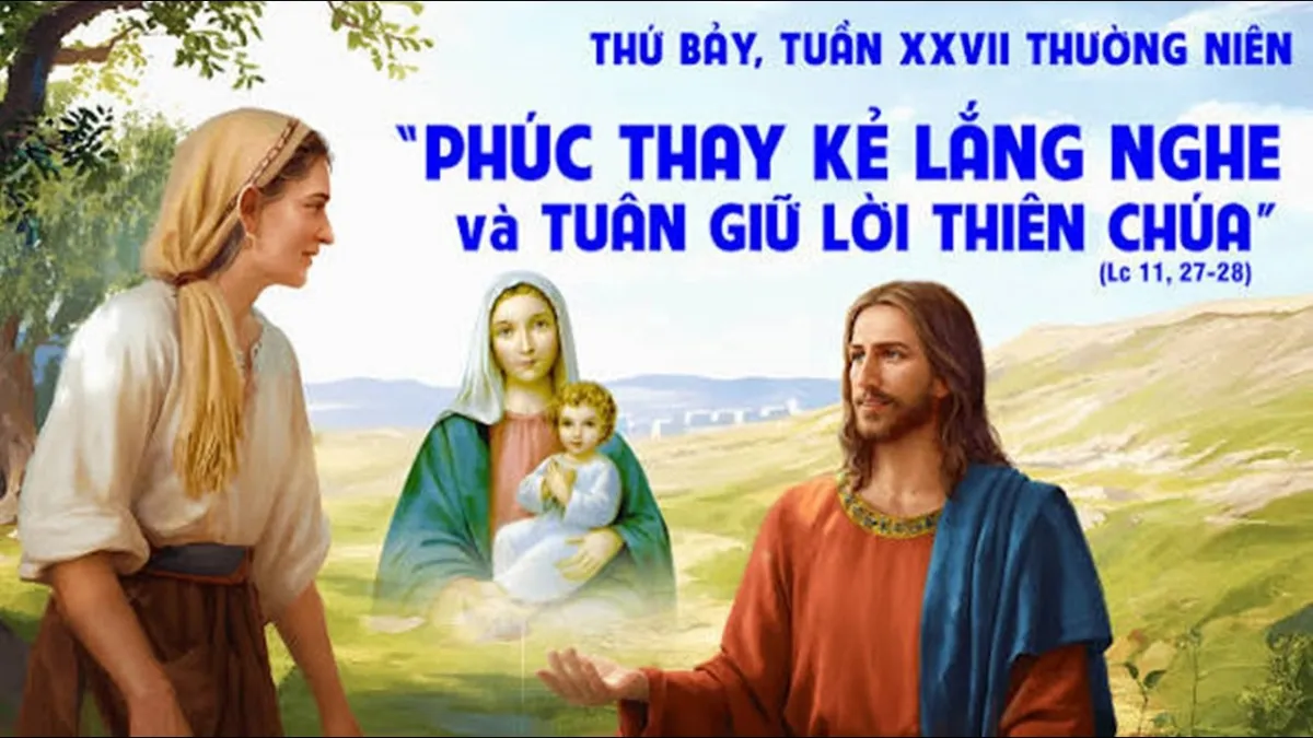 LỜI CHÚA NGÀY 10 - 10 THỨ 7 TUẦN 27 THƯỜNG NIÊN. PM.CAO HUY HOÀNG, ĐỨC TRỌNG