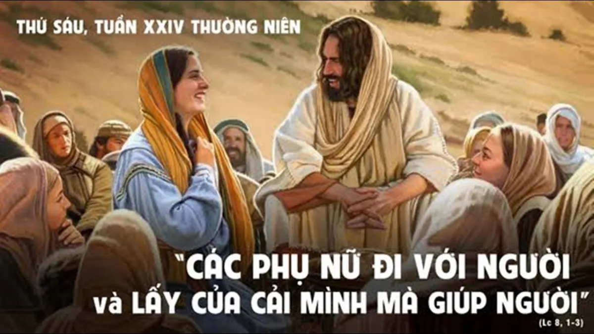 LỜI CHÚA NGÀY 18 - 9 THỨ 6 TUẦN 24 THƯỜNG NIÊN. PM.CAO HUY HOÀNG, ĐỨC TRỌNG
