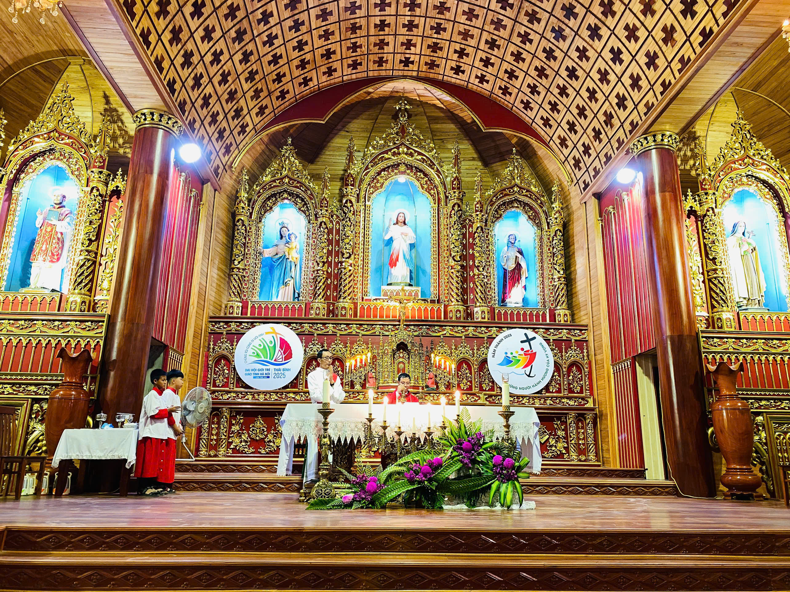 THÁNH LỄ KÍNH CÁC THÁNH TỬ ĐẠO VIỆT NAM VÀ MỪNG THẦY TÂN  PHÓ TẾ