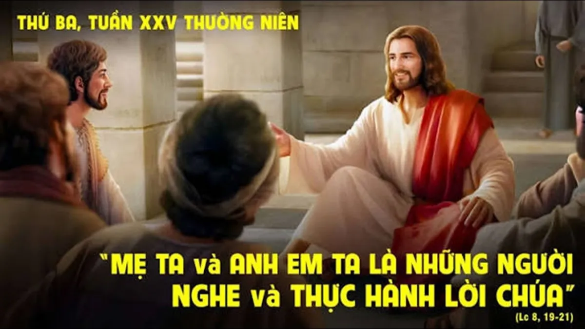 LỜI CHÚA NGÀY 22 - 9 THỨ 3 TUẦN 25 THƯỜNG NIÊN. PM.CAO HUY HOÀNG, ĐỨC TRỌNG