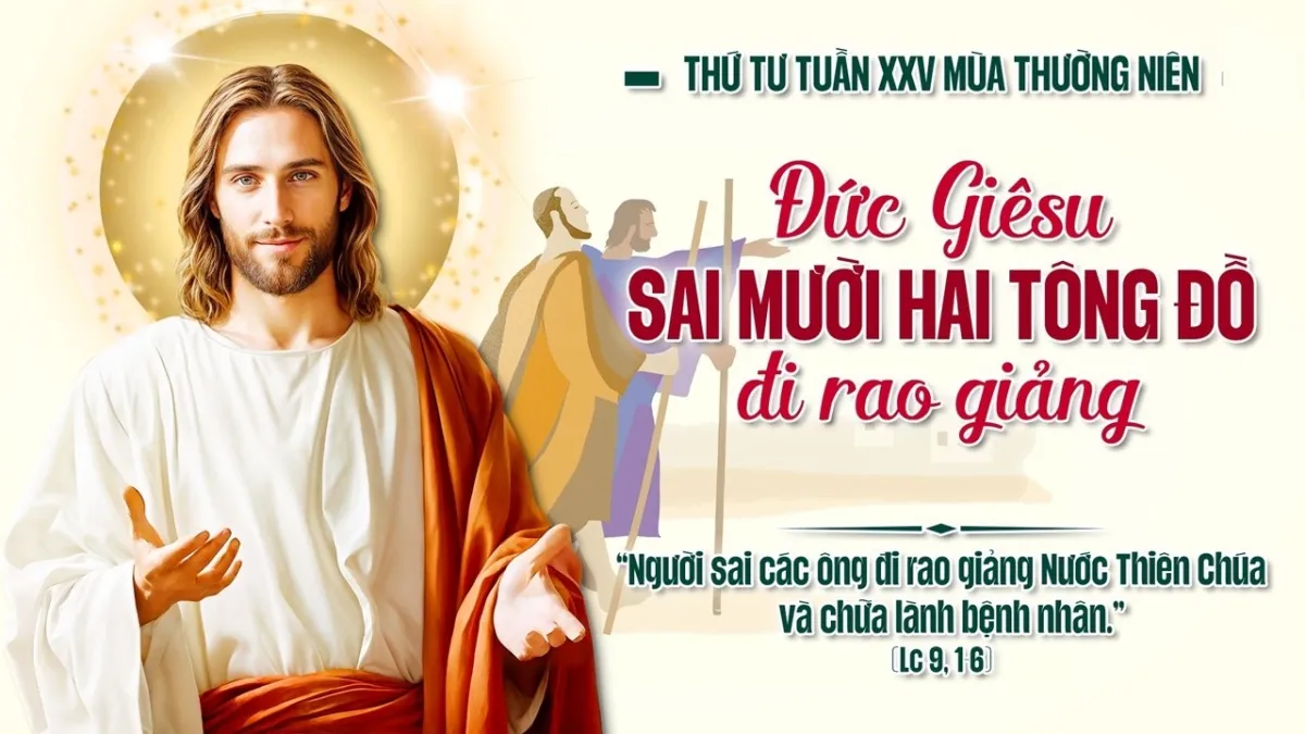 LỜI CHÚA NGÀY 23 - 9 THỨ 4 TUẦN 25 THƯỜNG NIÊN. PM.CAO HUY HOÀNG, ĐỨC TRỌNG