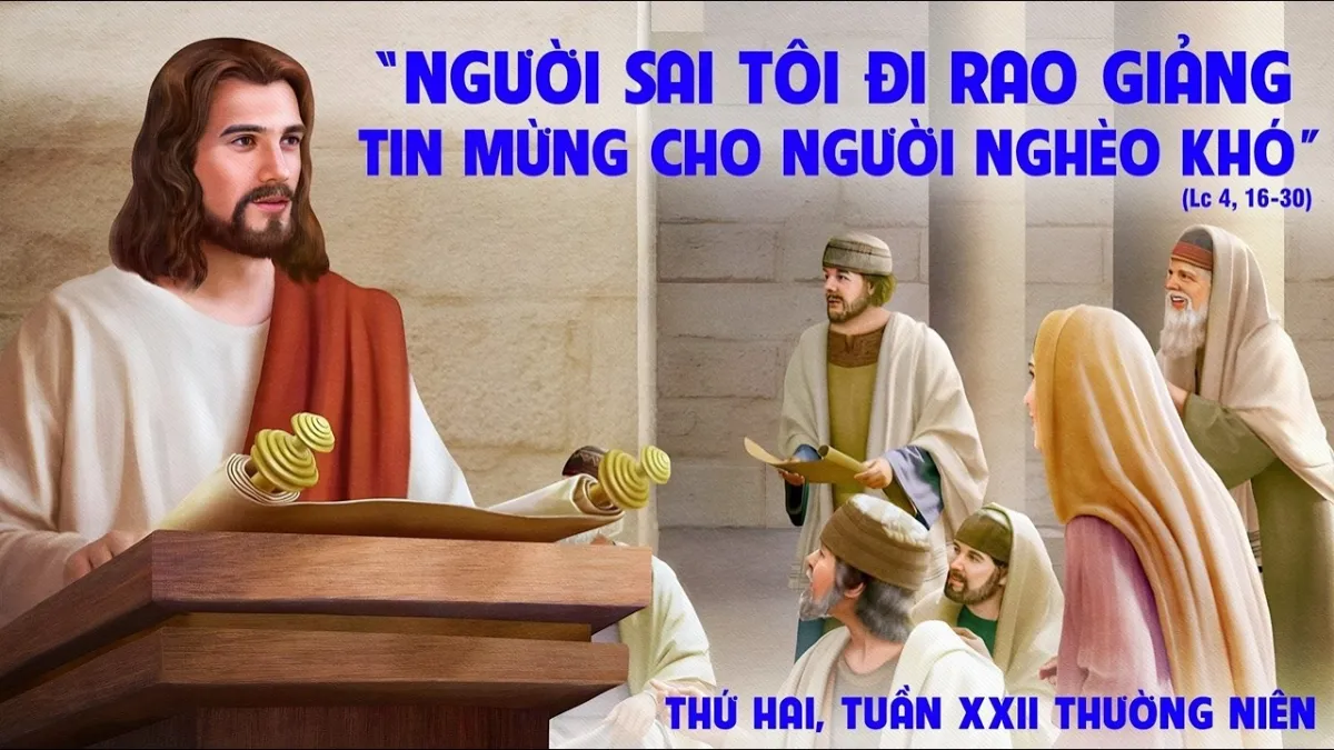 LỜI CHÚA NGÀY 31 - 8 THỨ 2 TUẦN 22 THƯỜNG NIÊN. PM.CAO HUY HOÀNG, ĐỨC TRỌNG
