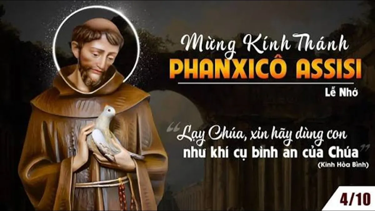 LỜI CHÚA NGÀY 4 - 10 THÁNH PHANXICO THÀNH ATSISI. PM.CAO HUY HOÀNG, ĐỨC TRỌNG