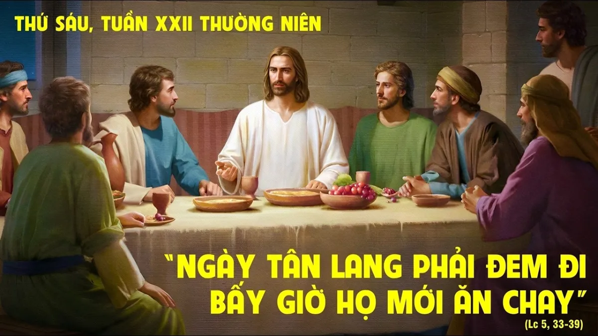 LỜI CHÚA NGÀY 4 - 9 THỨ 6 TUẦN 22 THƯỜNG NIÊN. PM.CAO HUY HOÀNG, ĐỨC TRỌNG
